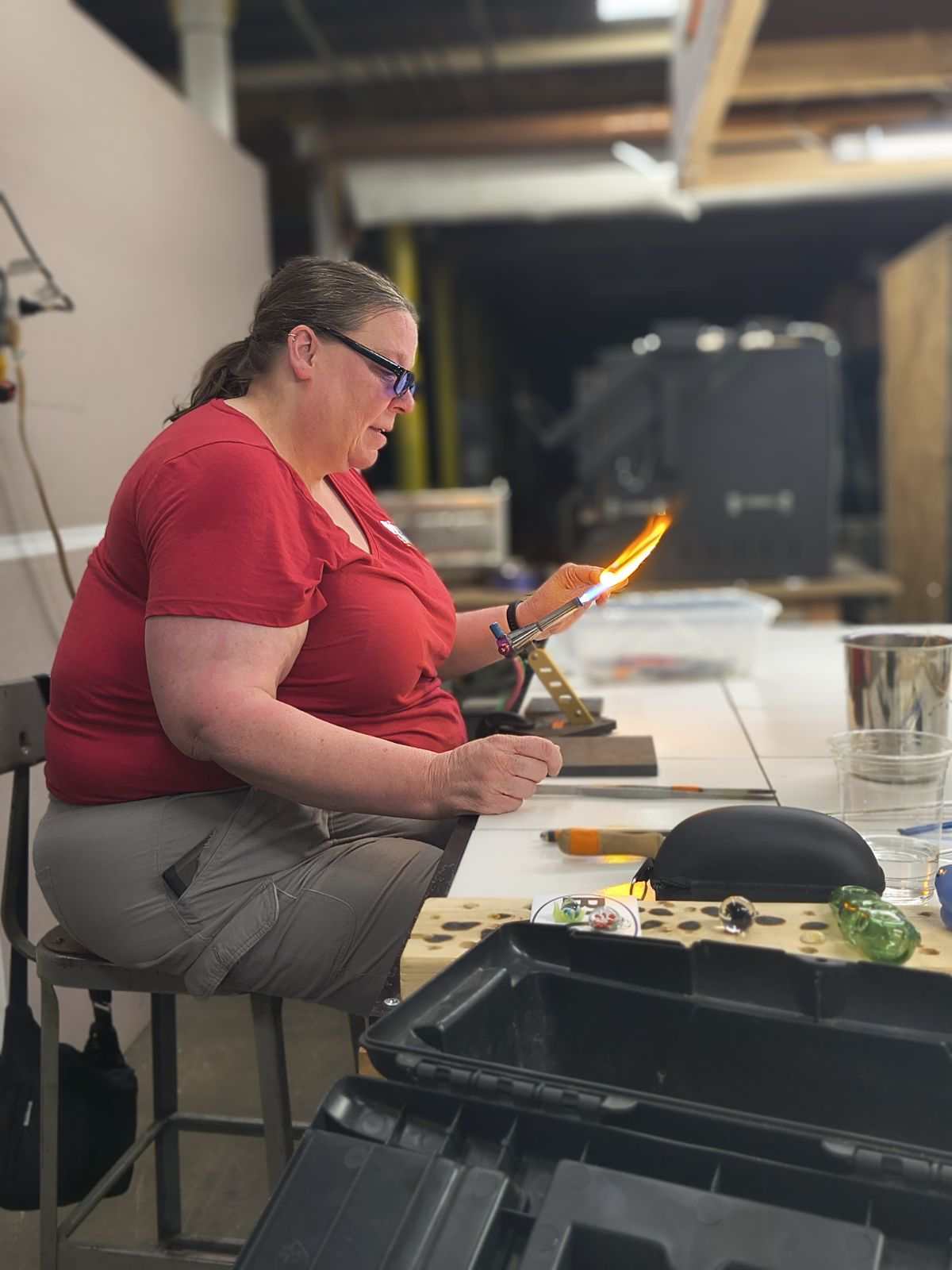 Flameworked Pendants-Fall Edition