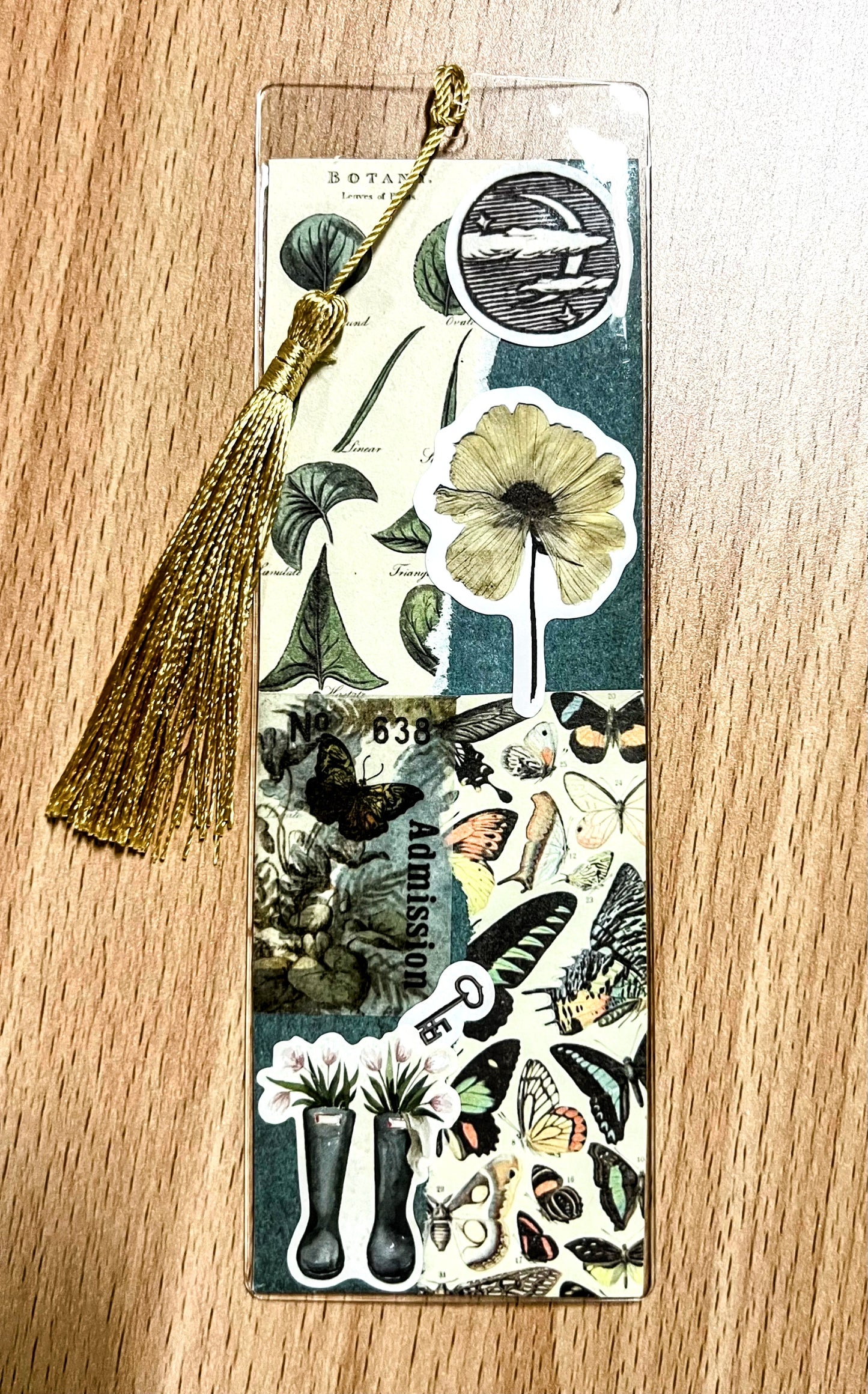 Collage Bookmark Workshop