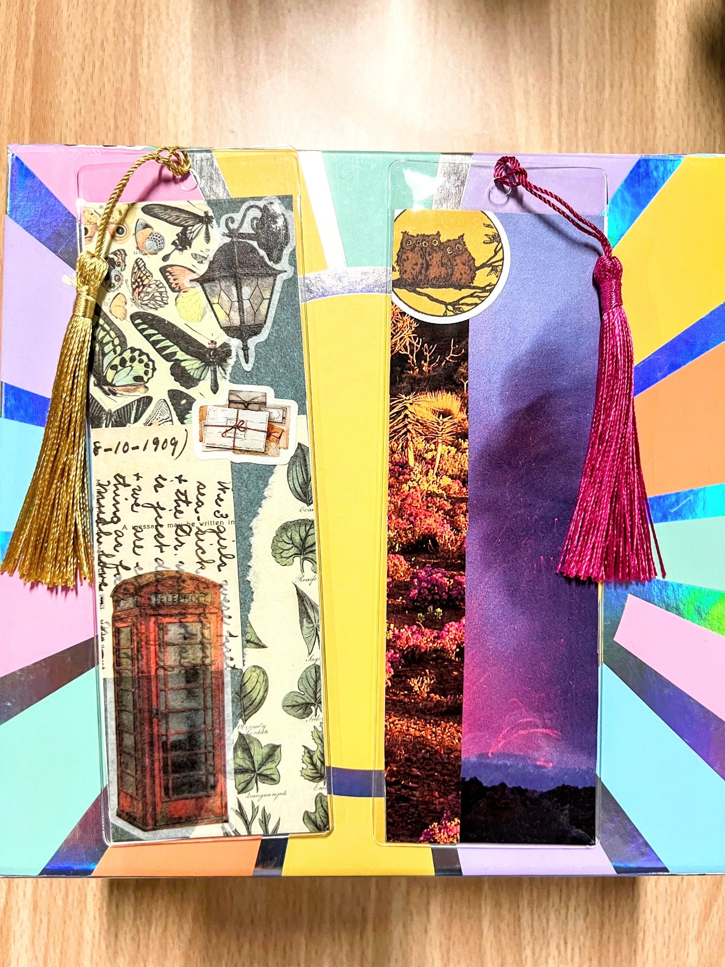 Collage Bookmark Workshop