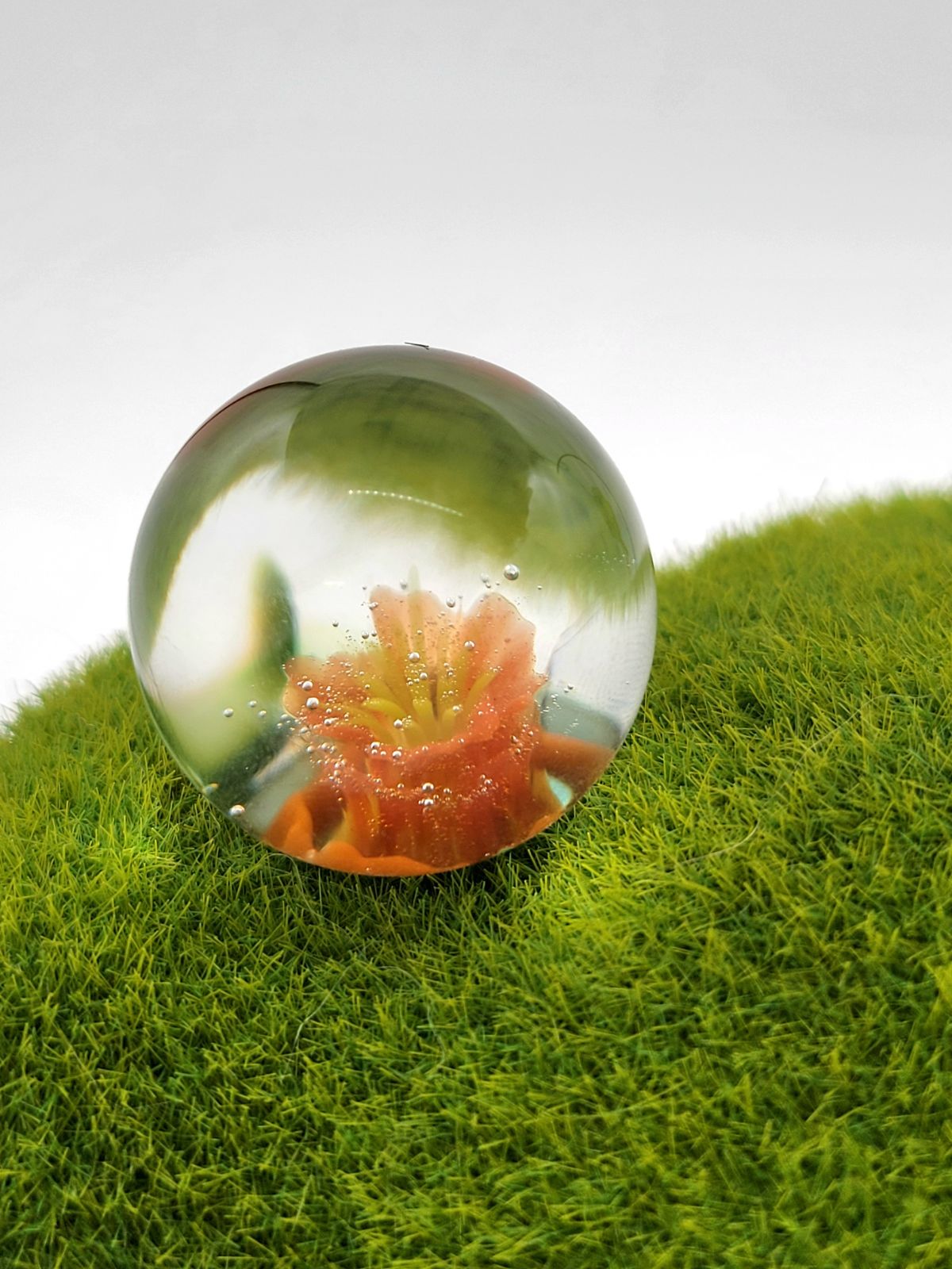 Make Your Own Spring Flower Marble 🌼