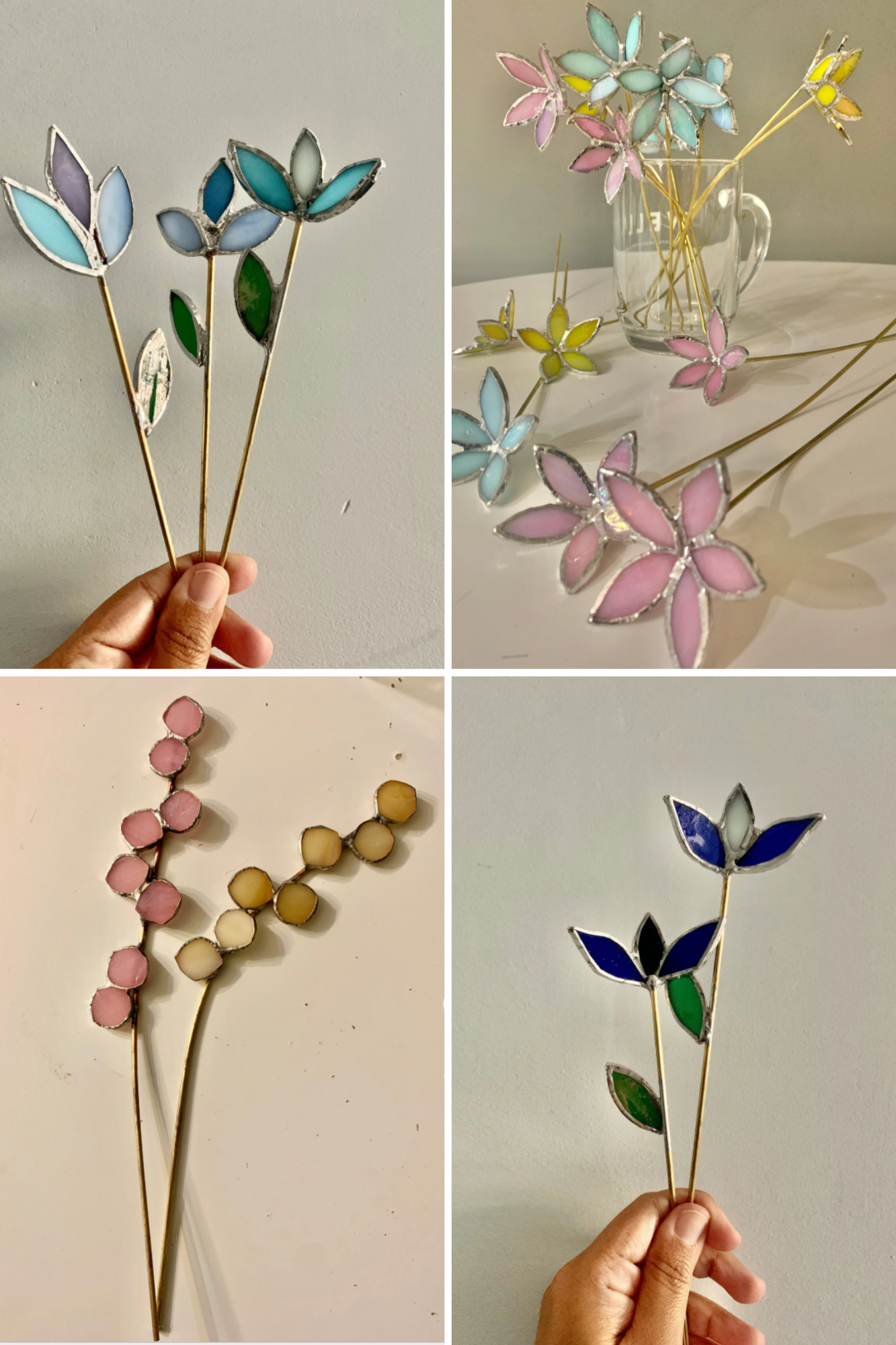 Stained Glass Flower Class