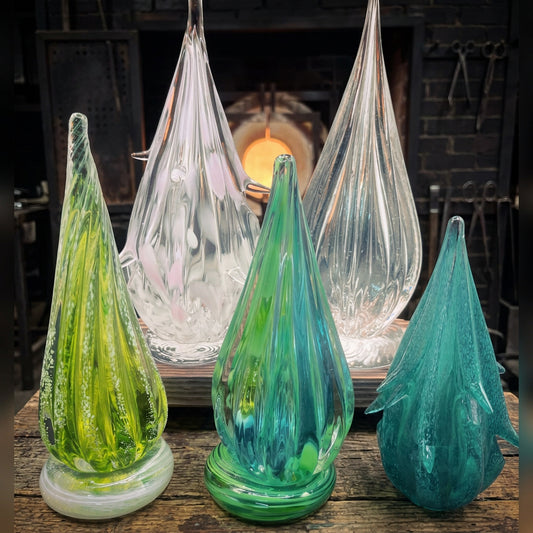 Festive Winter Christmas Trees!