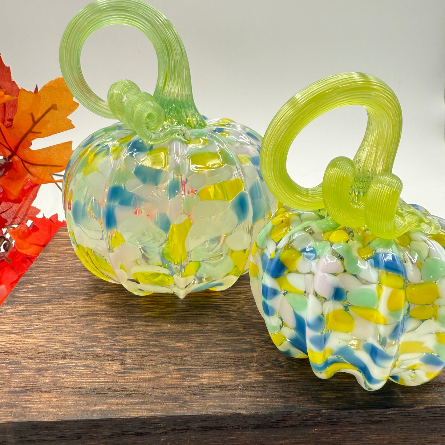 Fall Special Glass Pumpkin Buttercup Home Decor