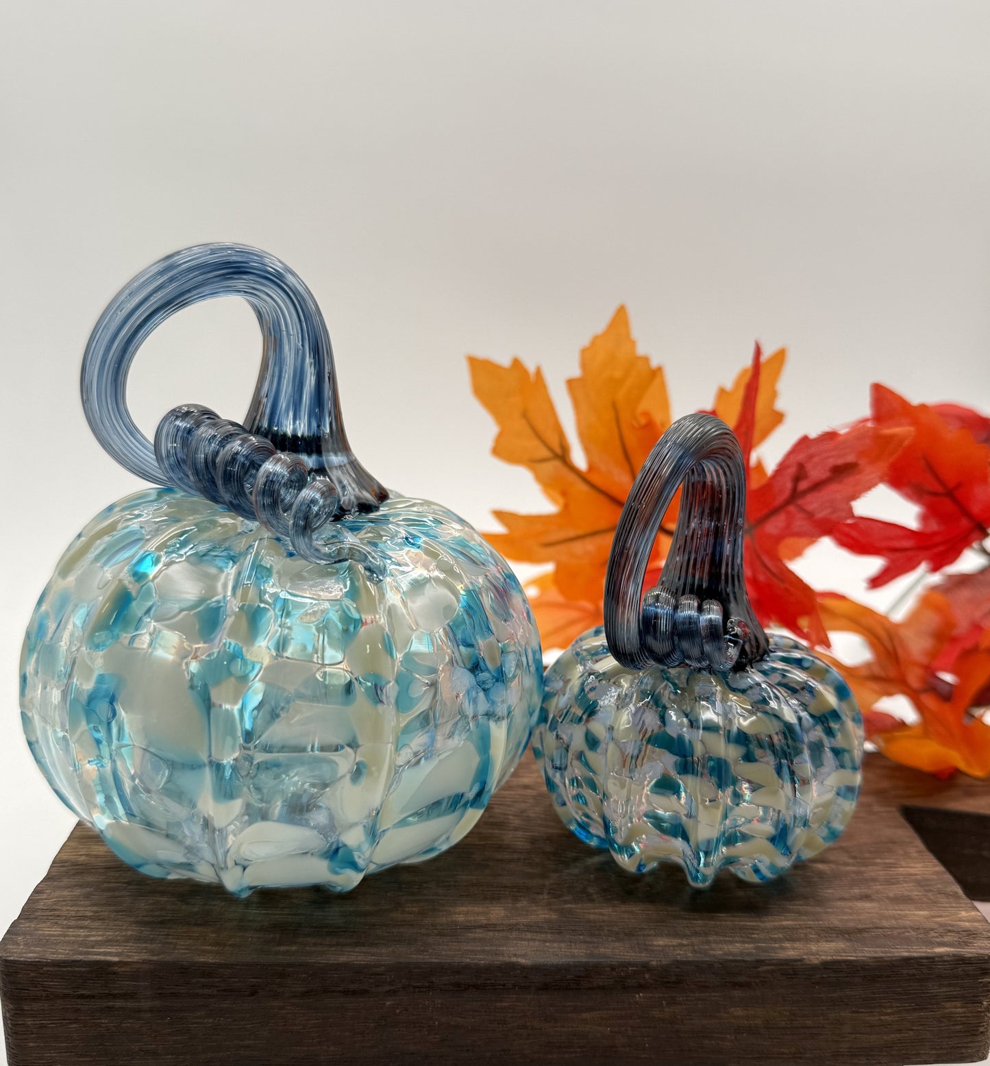 Fall Special Stardust Glass Pumpkin Home Decor
