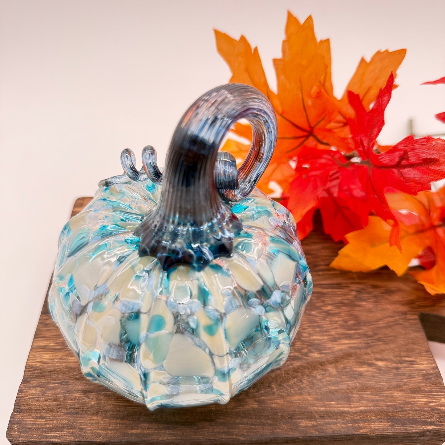 Fall Special Stardust Glass Pumpkin Home Decor