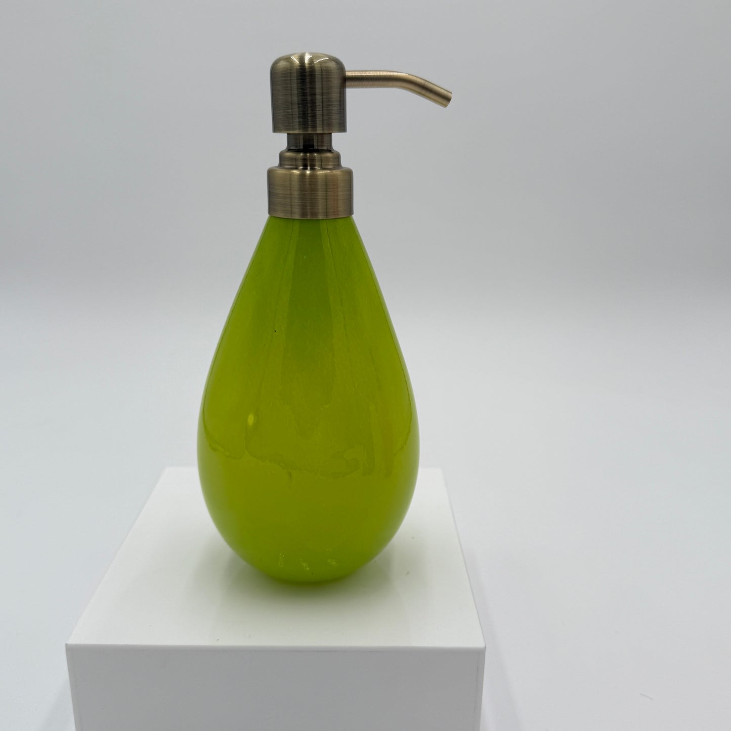 Primary Bold Series Handblown Glass Soap Dispensers
