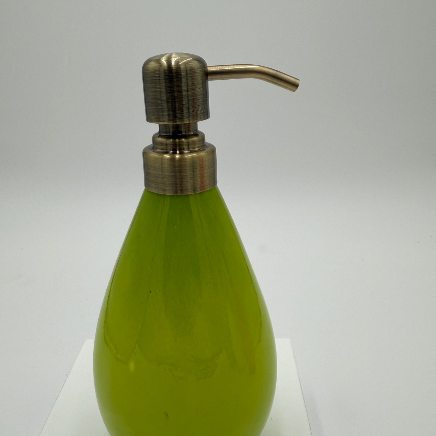 Primary Bold Series Handblown Glass Soap Dispensers