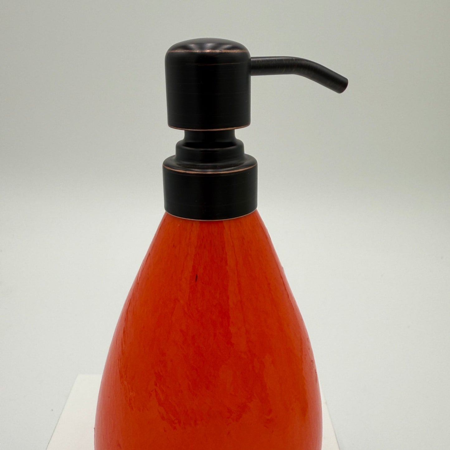 Primary Bold Series Handblown Glass Soap Dispensers