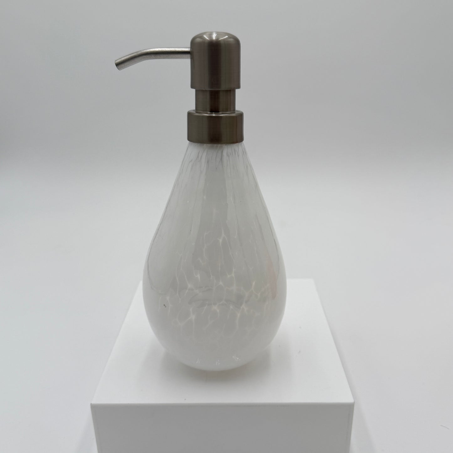 Primary Bold Series Handblown Glass Soap Dispensers