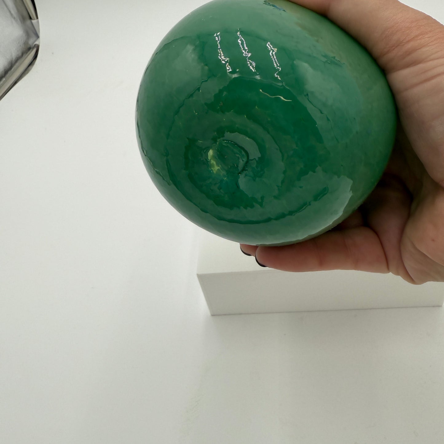 Primary Bold Series Handblown Glass Soap Dispensers