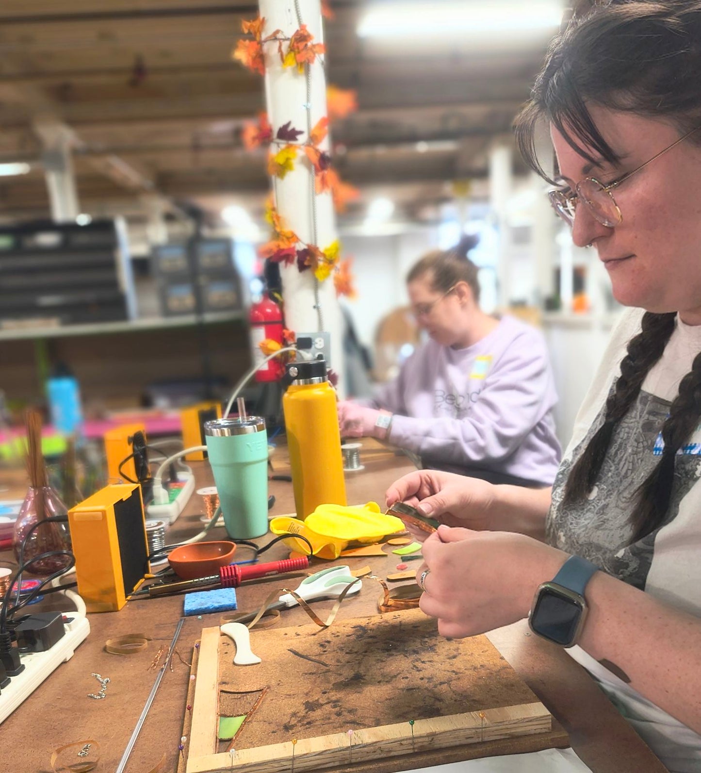 Beginner Stained Glass: Spring Flowers