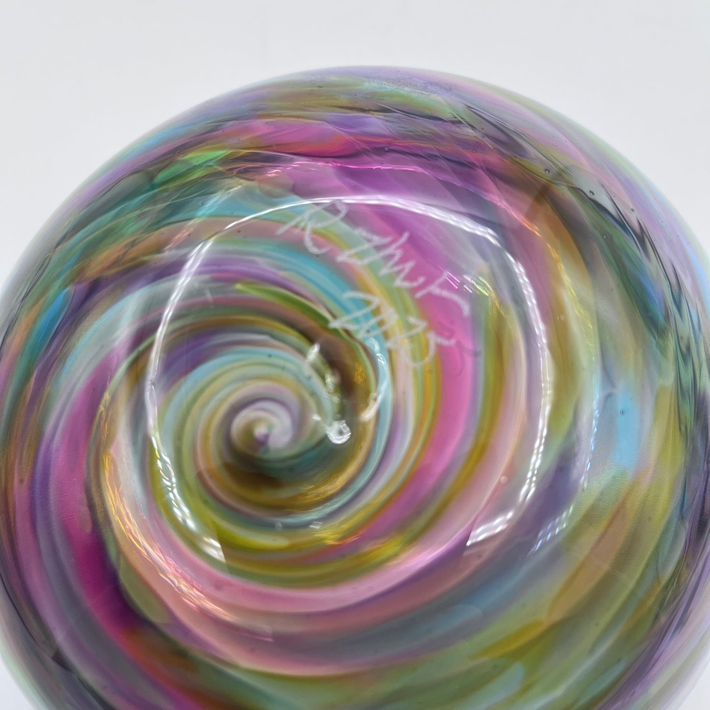 Rainbow Twist Serving Bowl