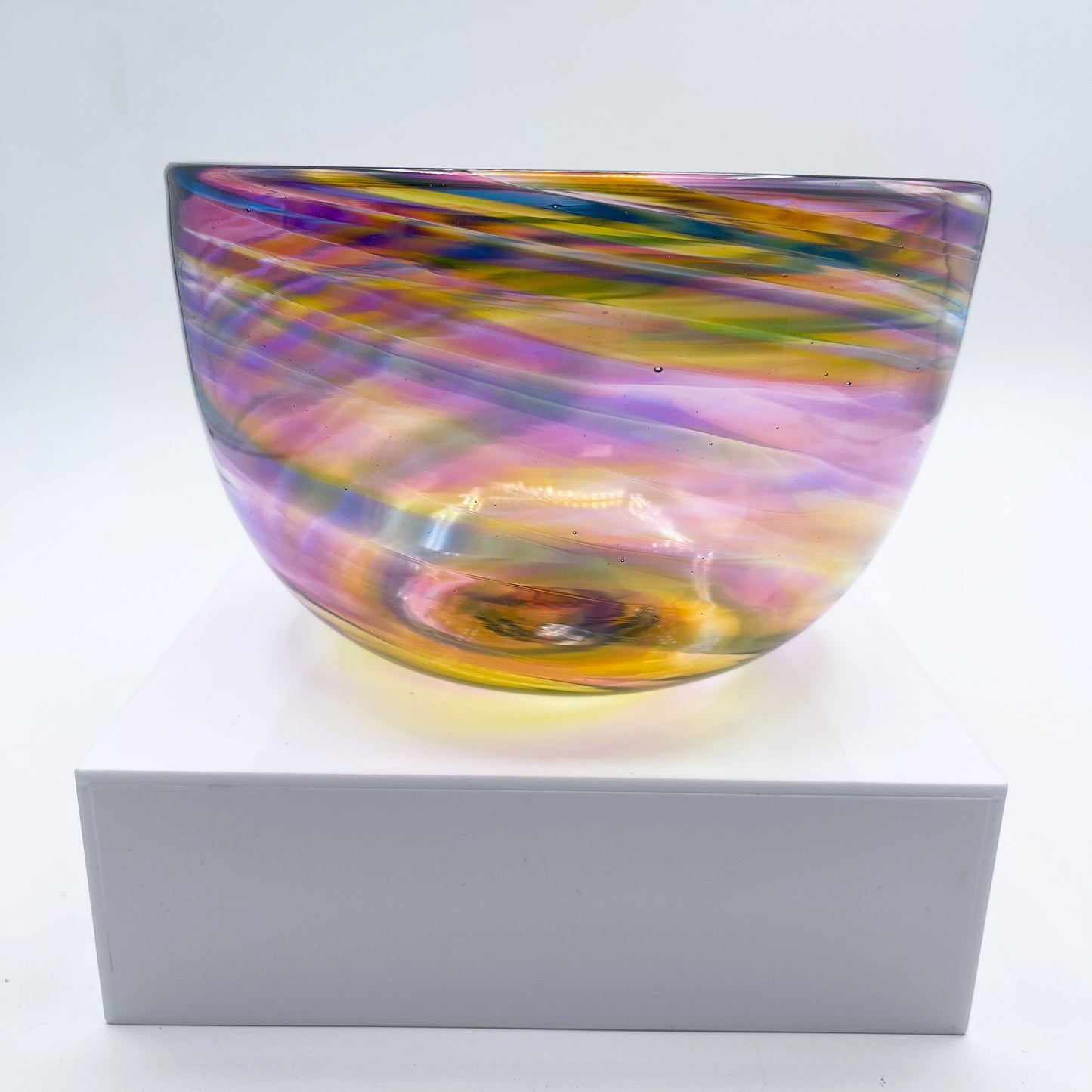 Sunset Twist Serving Bowl