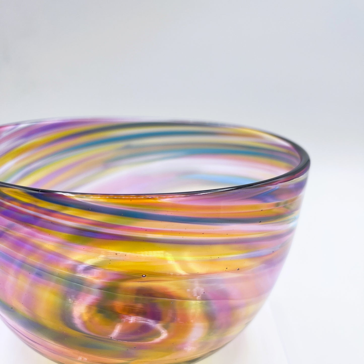Sunset Twist Serving Bowl