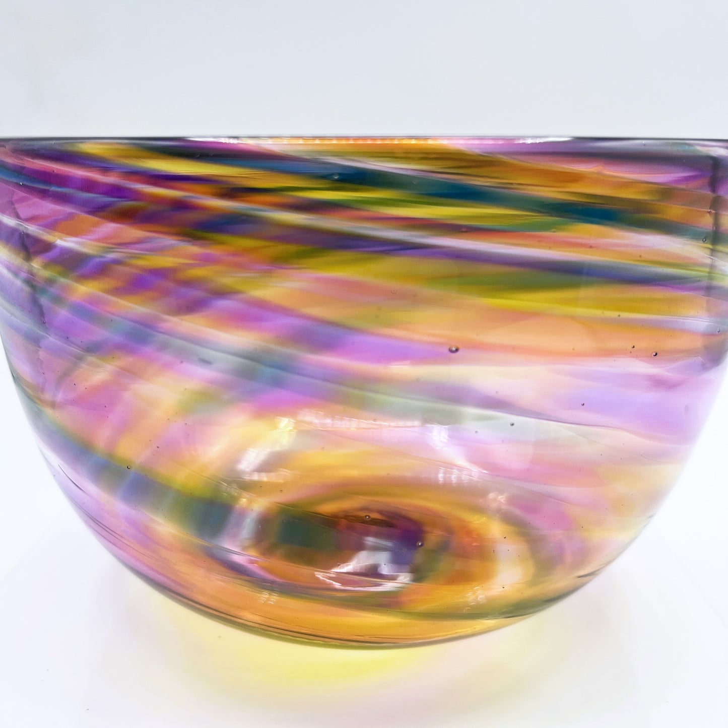 Sunset Twist Serving Bowl