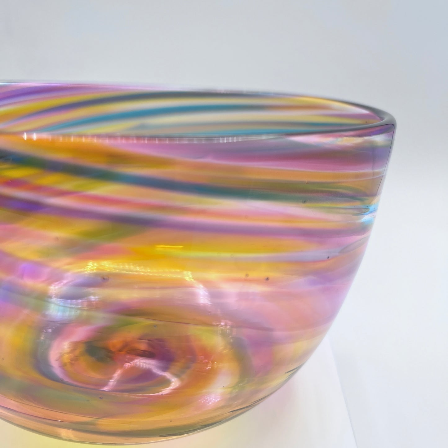 Sunset Twist Serving Bowl