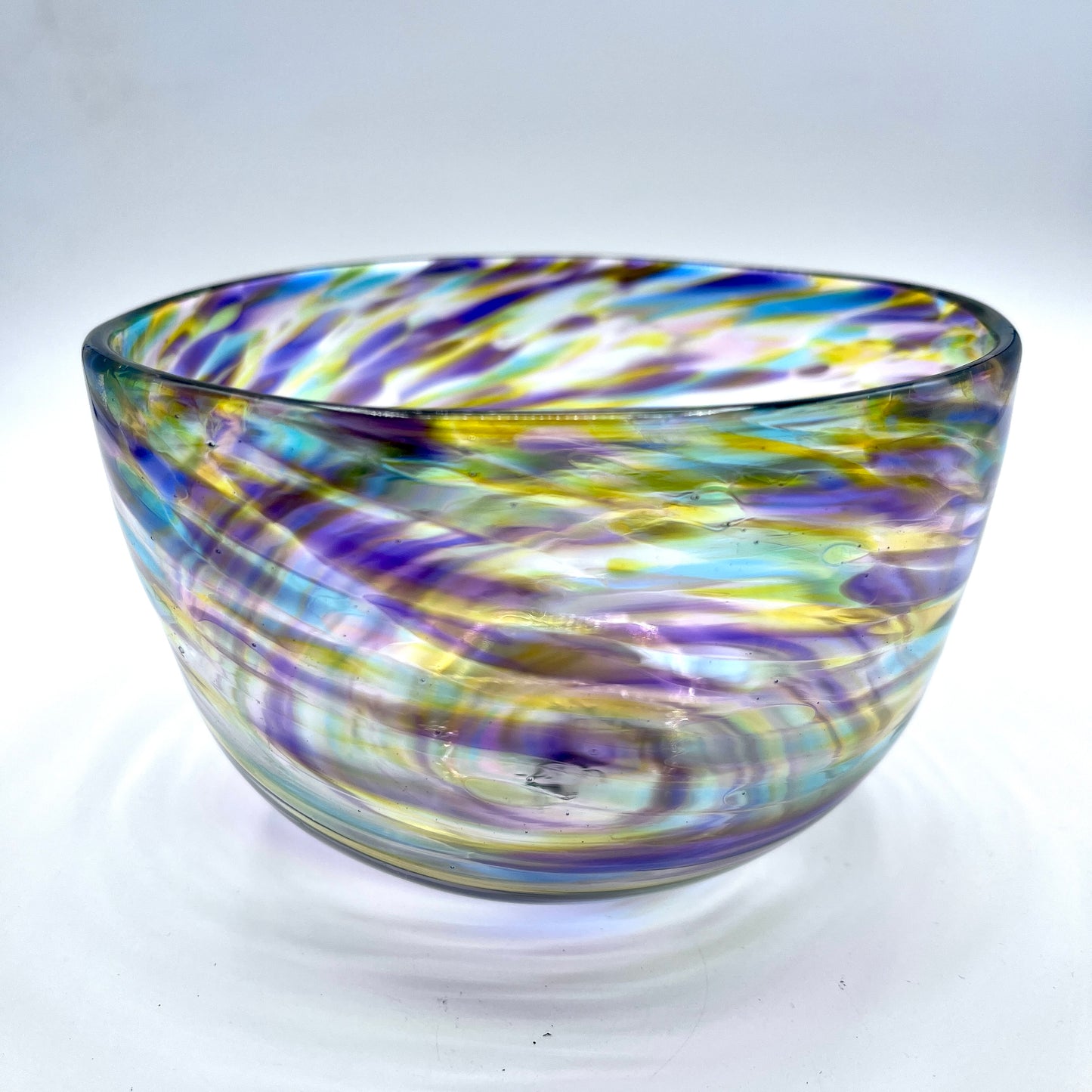 Fruity Blown Glass Bowl