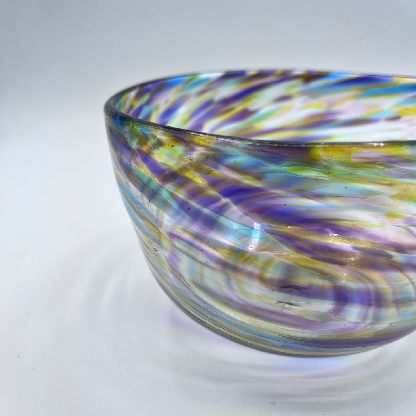 Fruity Blown Glass Bowl