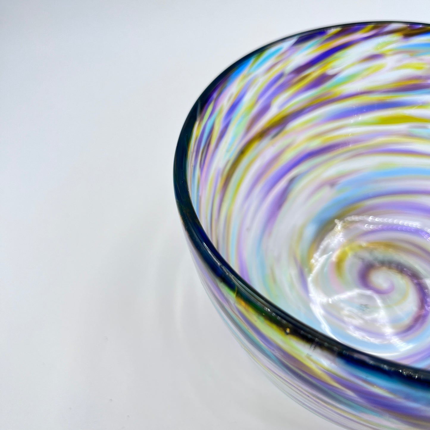 Fruity Blown Glass Bowl
