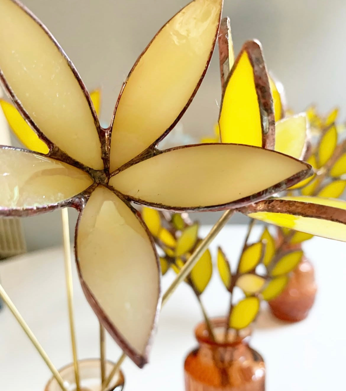 Stained Glass Flower Class