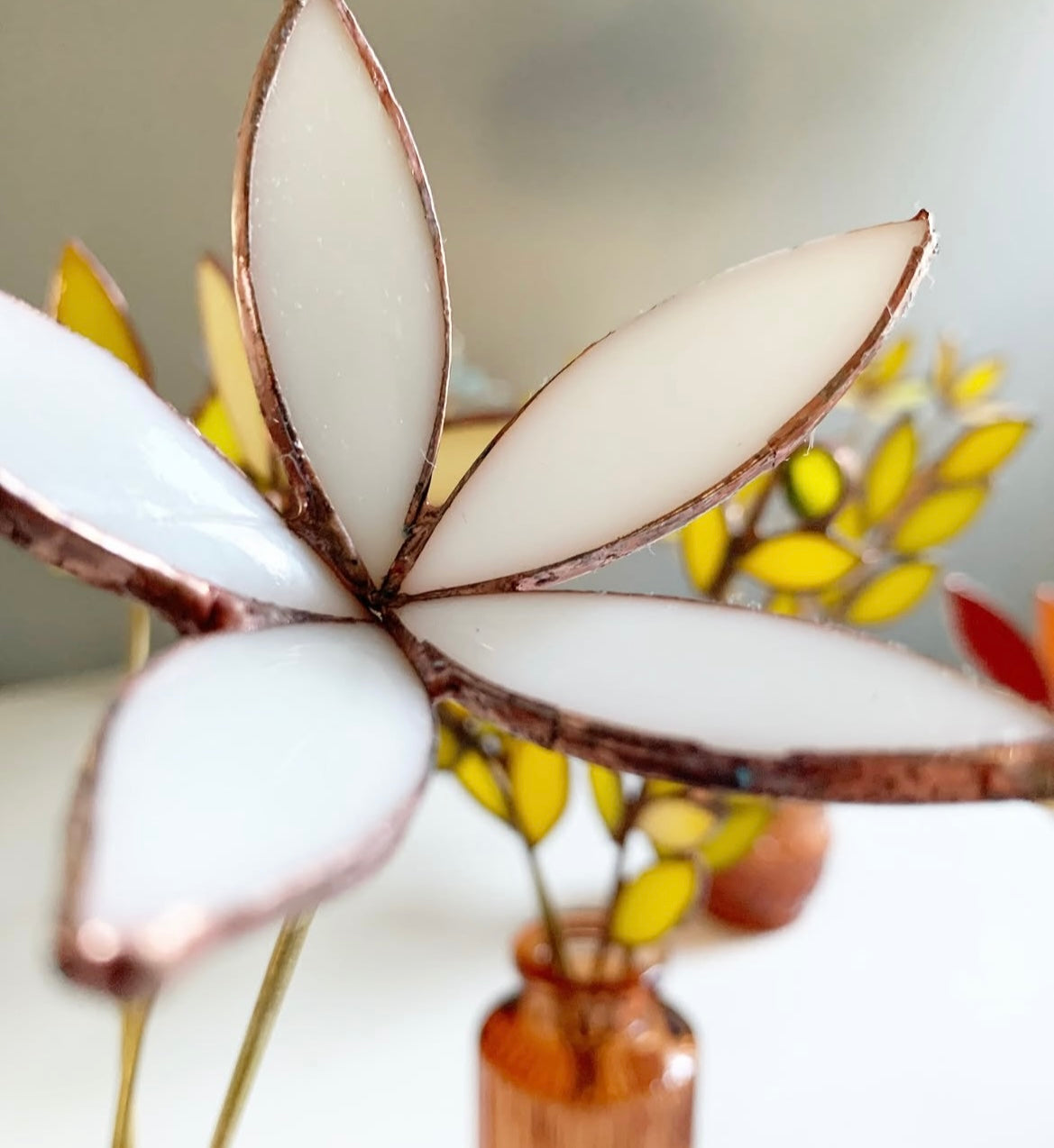 Stained Glass Flower Class