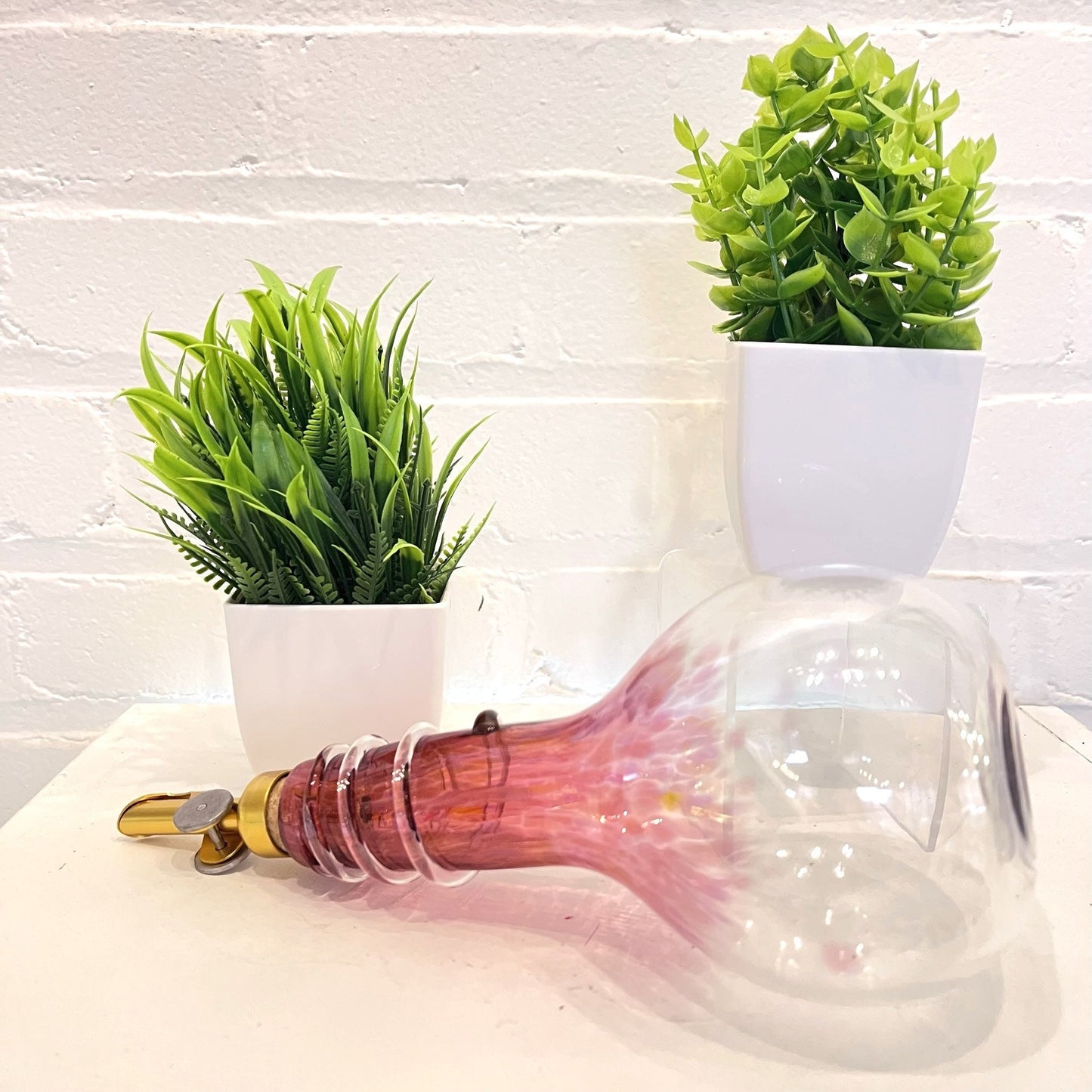 Olive Oil & Vinegar Spiral Neck Drizzler Cruet Bottle