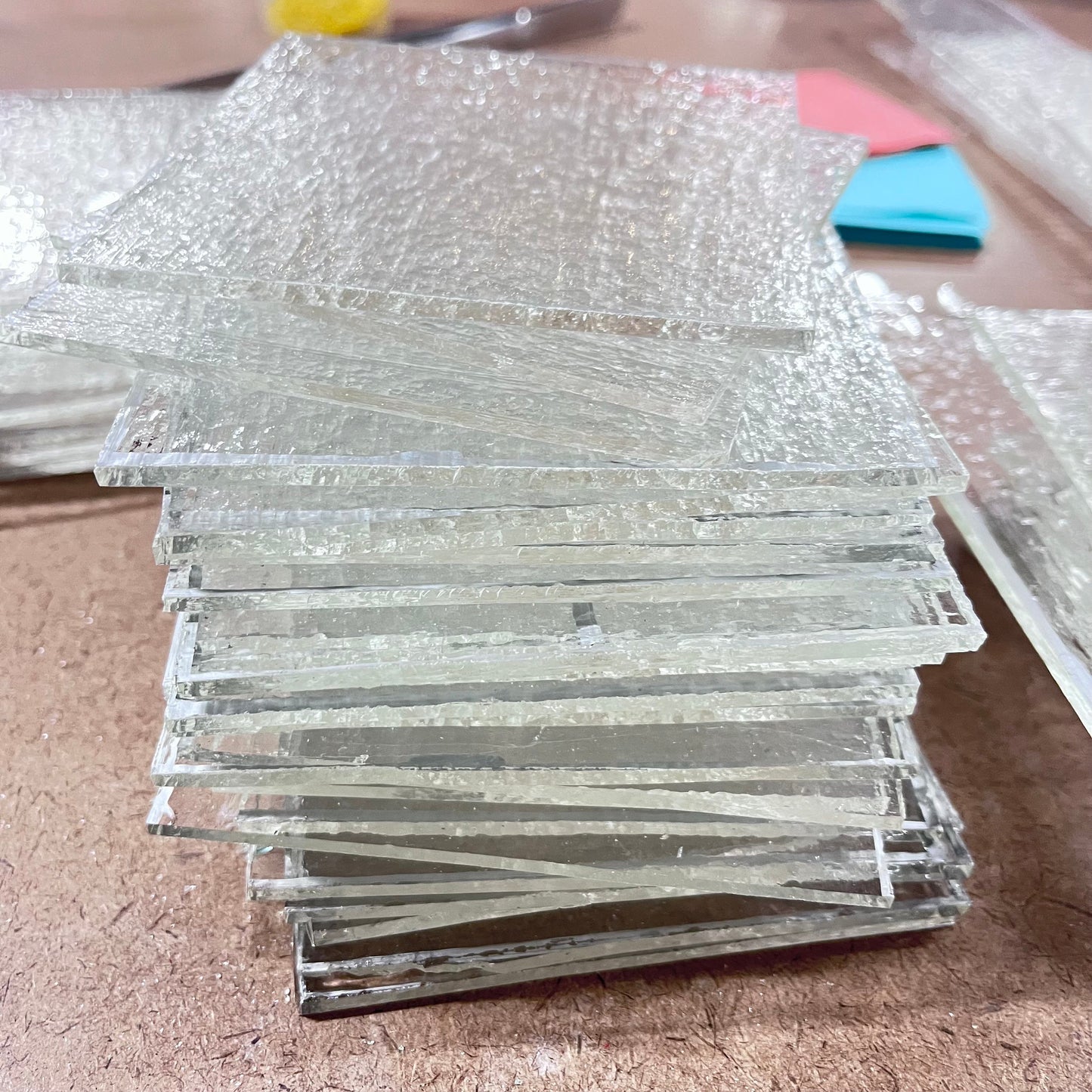 Tekta Fusing Glass Squares Supplies