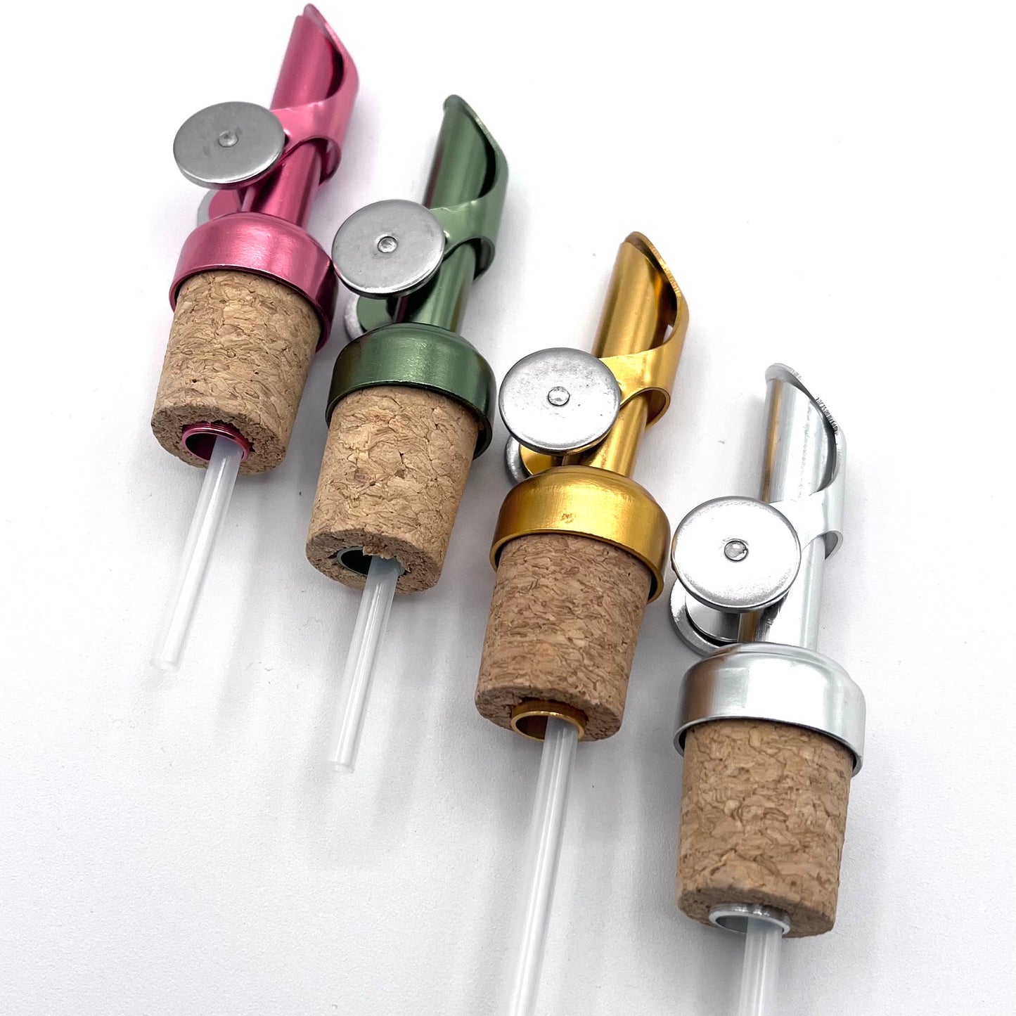 Olive Oil and Vinegar Weighted Pour Spout- 4 colors