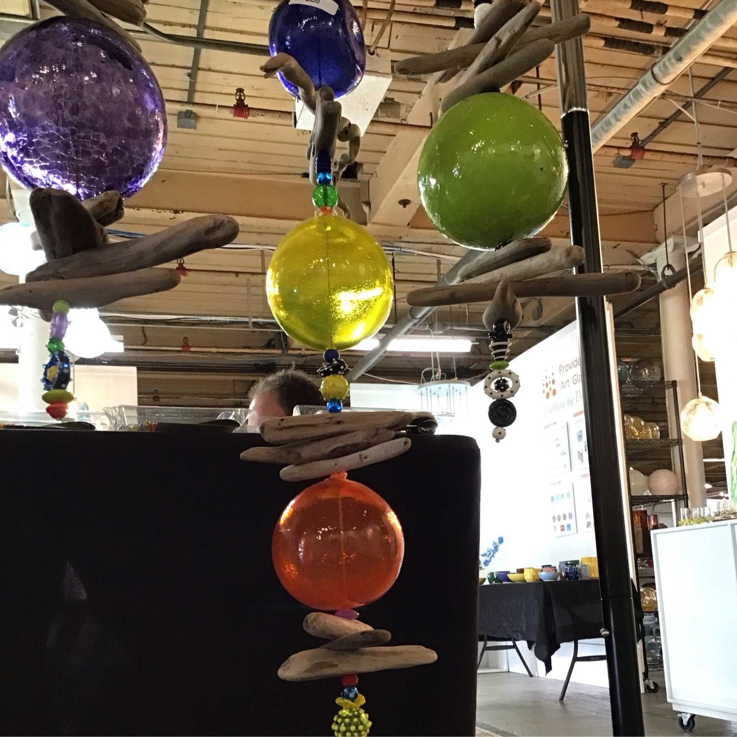 4 ball garden chime