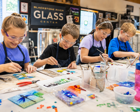 Spark Their Creativity: Teen Stained Glass & Glass Fusing Classes at Blackstone River Glass Center
