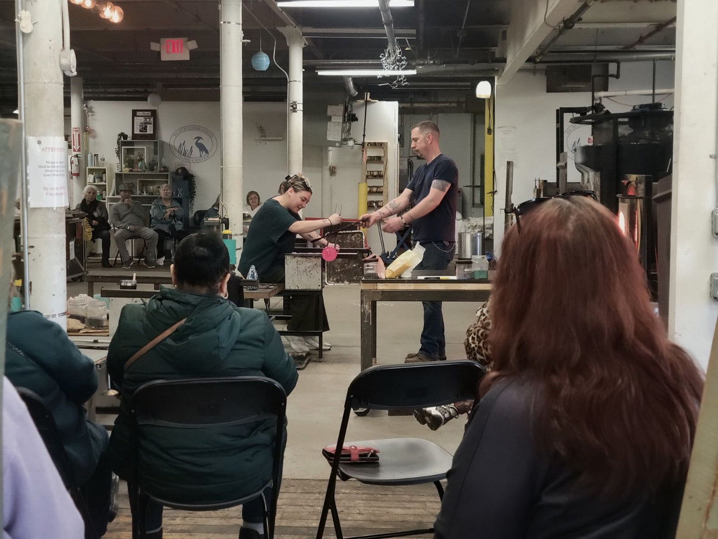 Private Glassblowing Demonstration and Talk