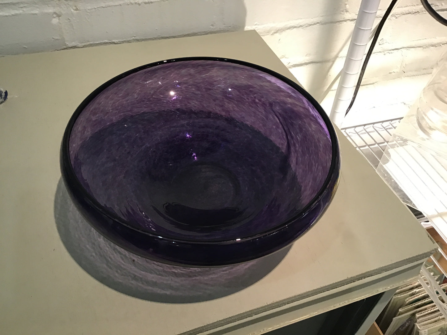 Purple bowl