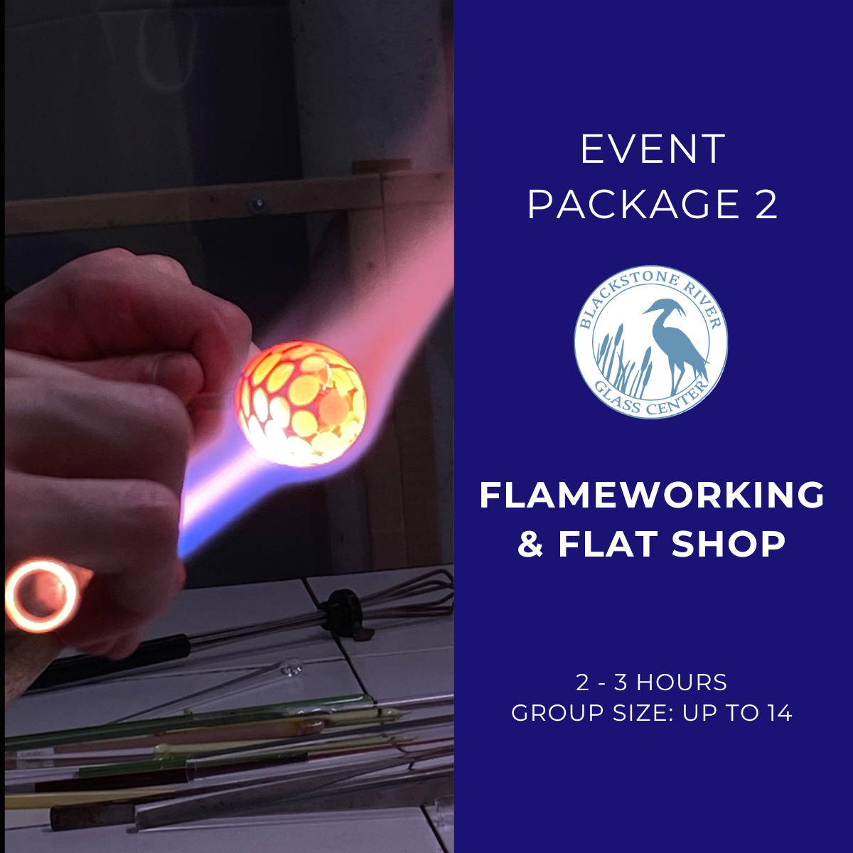 Flameworking & Flat Shop