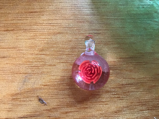 Rose pendant no backing