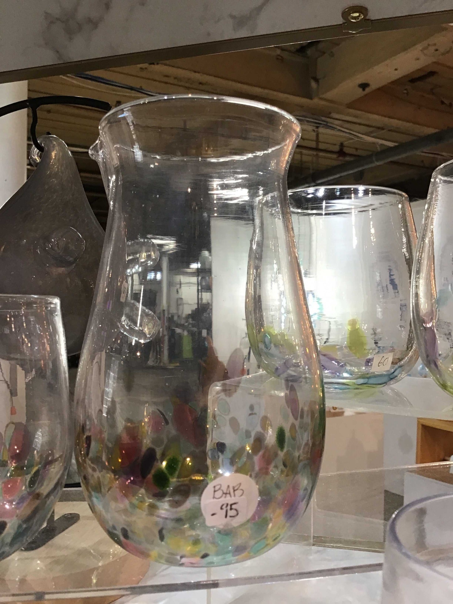 Frit pitcher