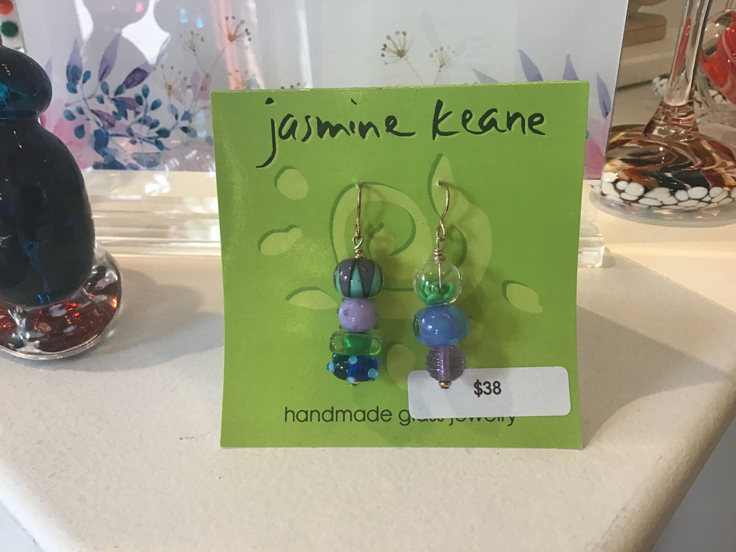 Dangle earrings