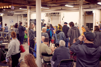 🔥 The Hot Glass Experience – Private Group Glassblowing Event