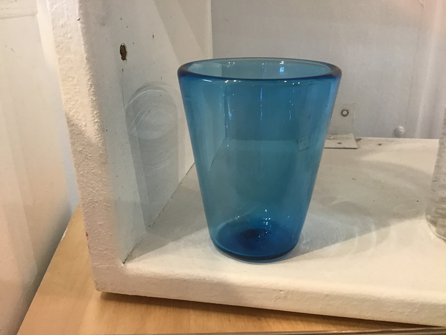 Blue tall cup