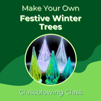 Festive Winter Christmas Trees!