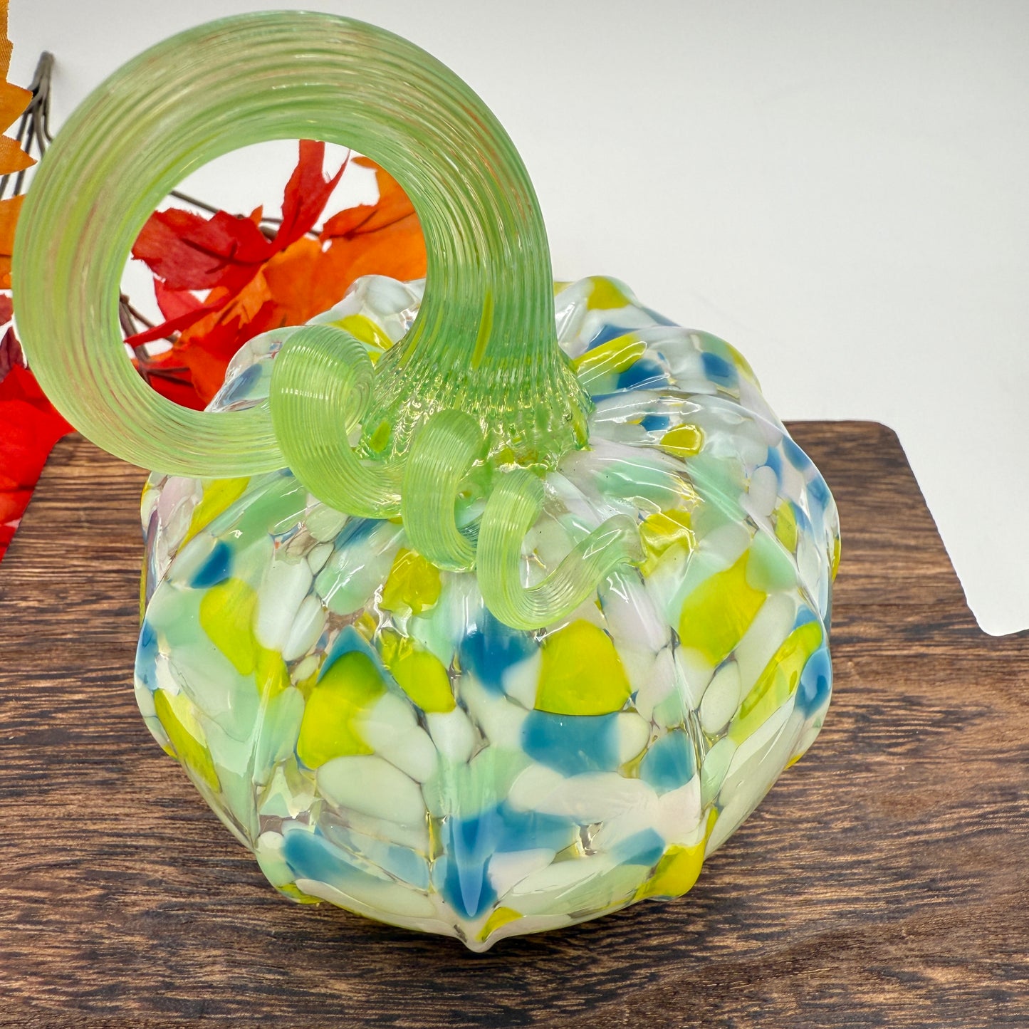 Fall Special Glass Pumpkin Buttercup Home Decor