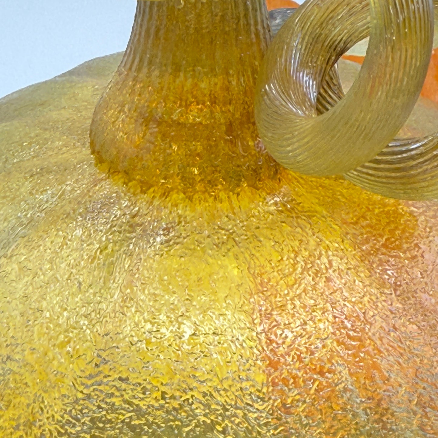 Fall Special Glass Pumpkin Golden Lustre Home Decor