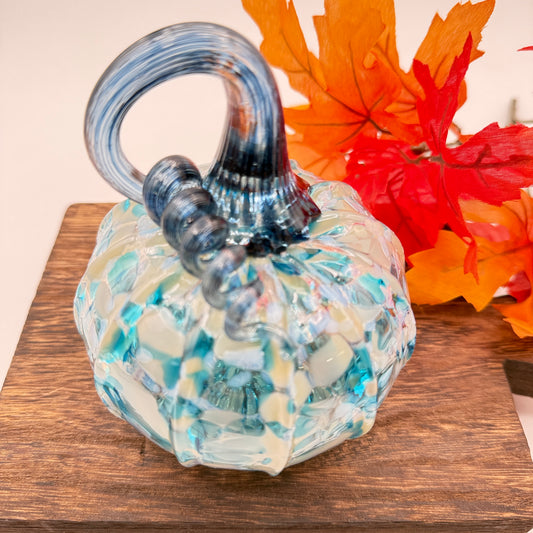 Fall Special Stardust Glass Pumpkin  Home Decor