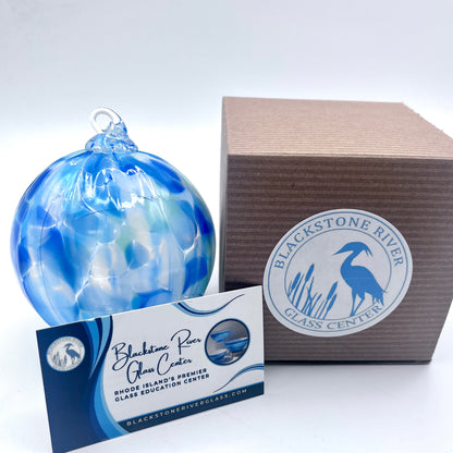 Sea Glass Glass Ornament Hand-Blown Glass