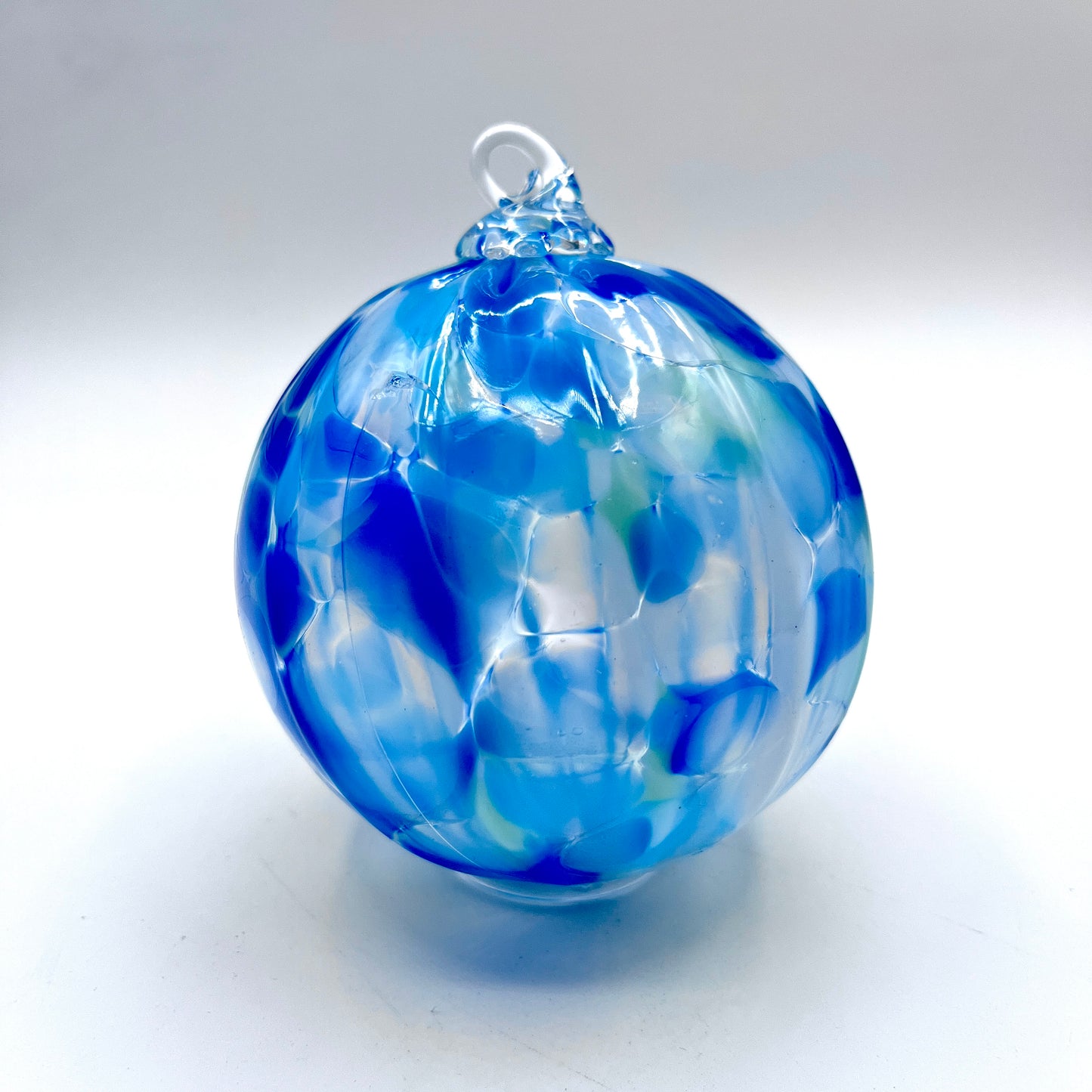 Sea Glass Glass Ornament Hand-Blown Glass