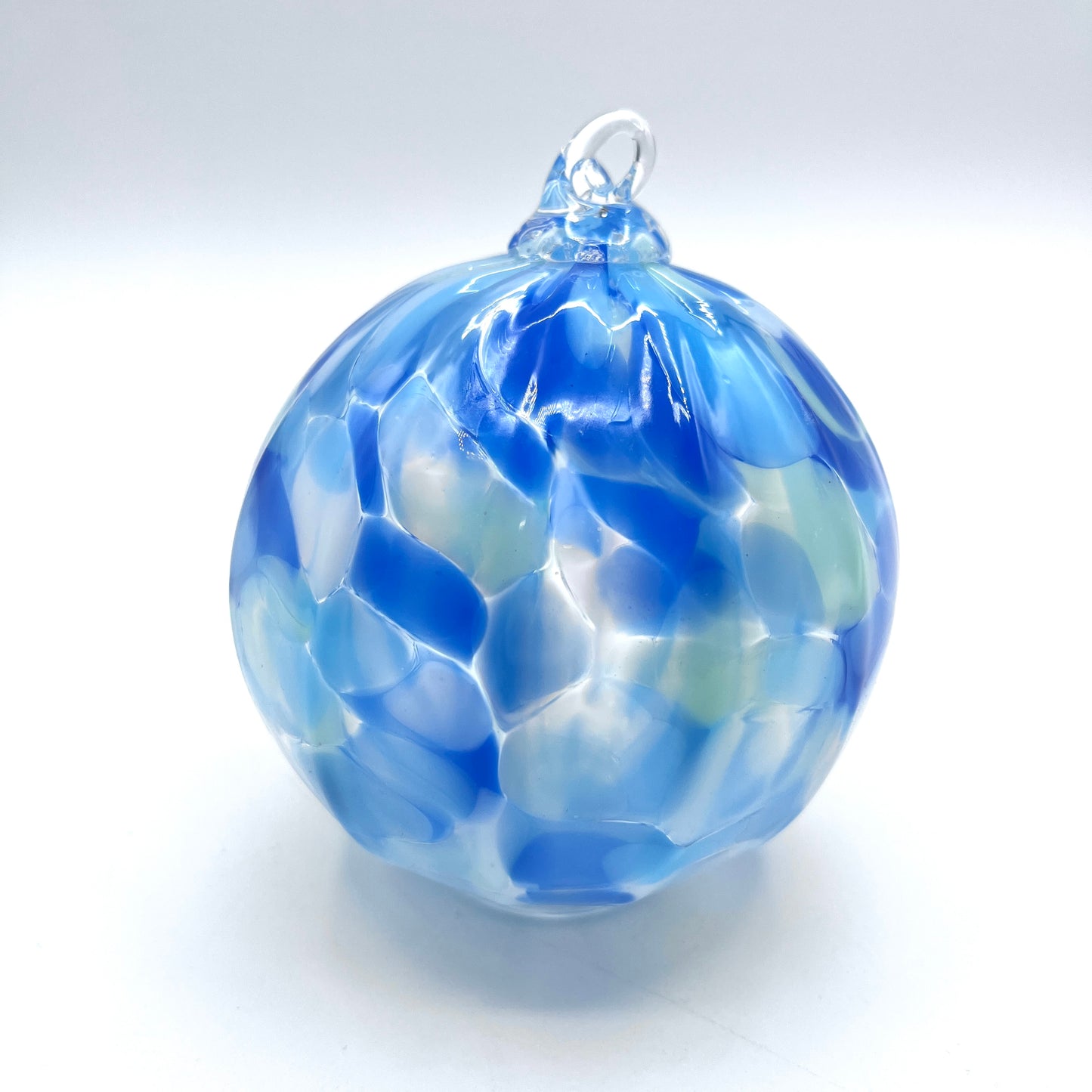 Sea Glass Glass Ornament Hand-Blown Glass