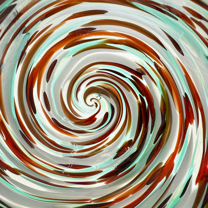 Noelle Holiday Hand Blown Glass Bowl