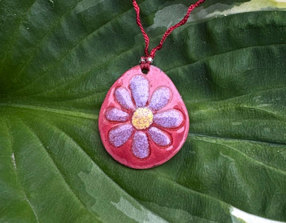 Glass Enameled Pins, Pendants or Earrings