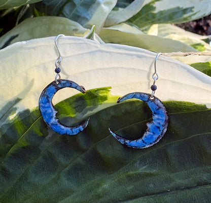 Glass Enameled Pins, Pendants or Earrings
