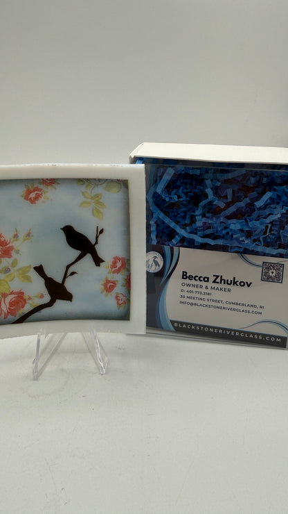 Lovely Fused Glass Trinket Dish