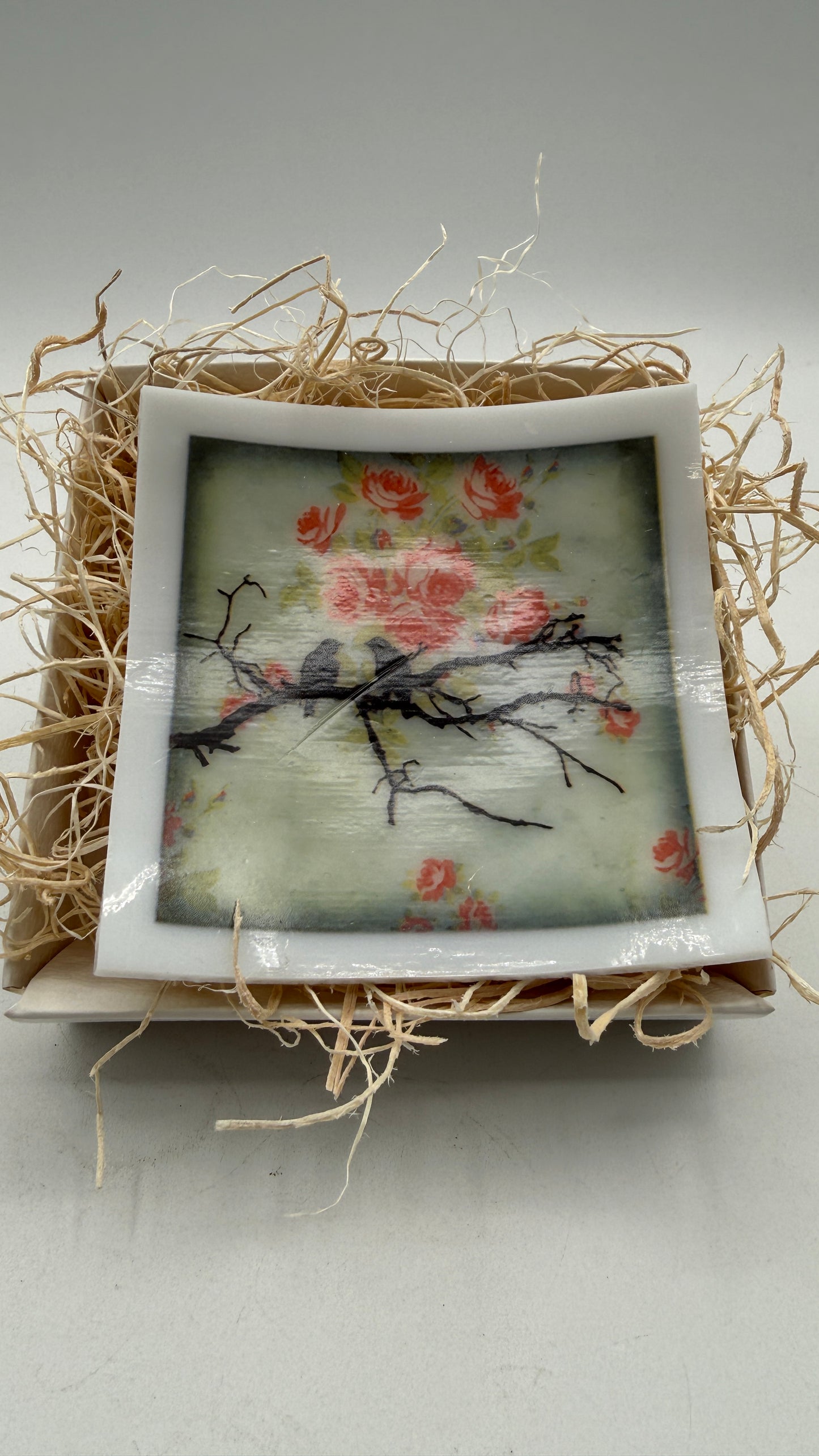 Lovely Fused Glass Trinket Dish